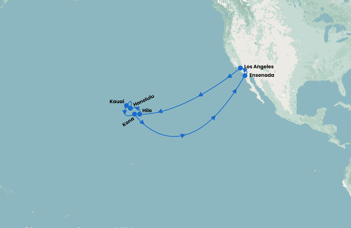 Las Vegas & Hawaiian Islands with Emerald Princess